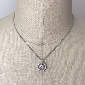 Swarovski Circle Crystal Necklace
